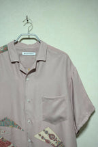 [Pink Botanical] aloha shirts