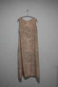 [Beige/Shochikubai] back-tie dress
