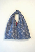[Navy/Ivy] kimono musubi bag