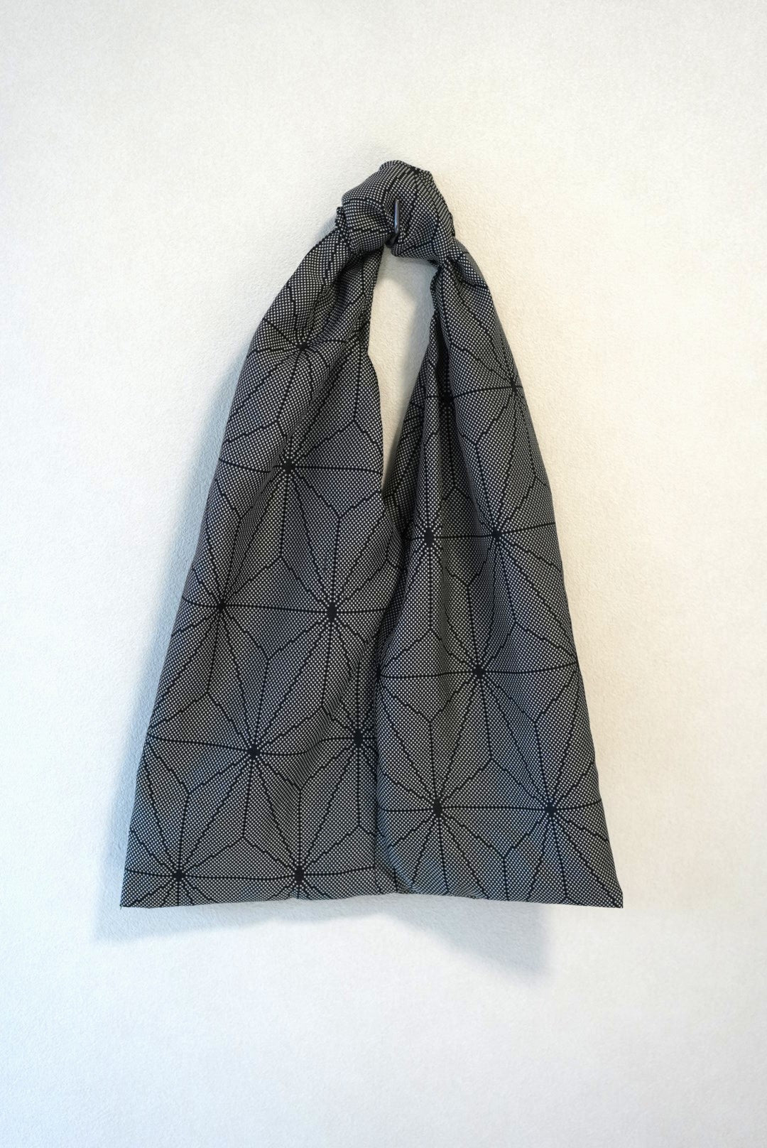 ［大島・麻の葉］kimono musubi bag